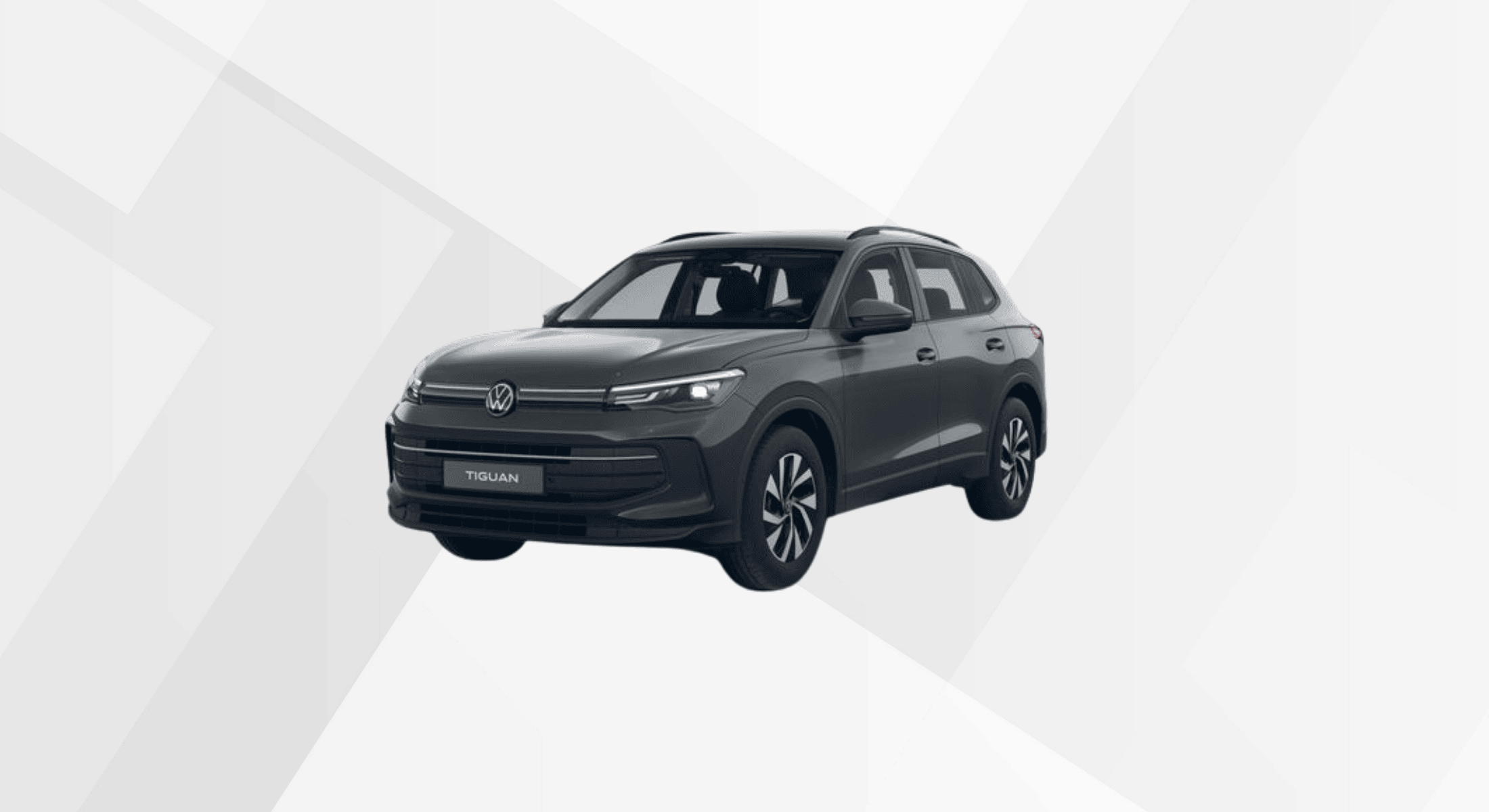 Der VW Tiguan Life in der Farbe Uranograu.