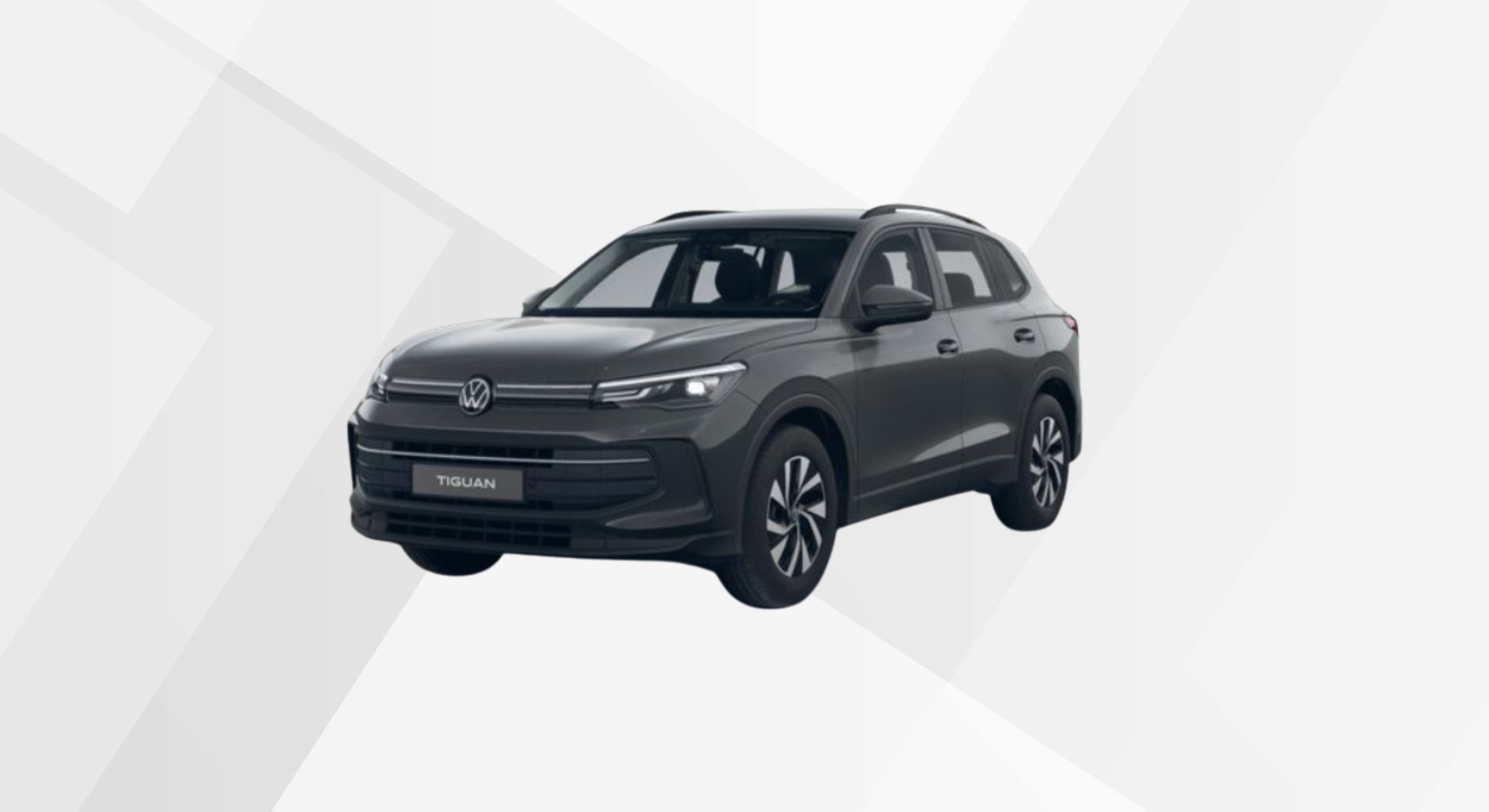 Der VW Tiguan Life in der Farbe Uranograu