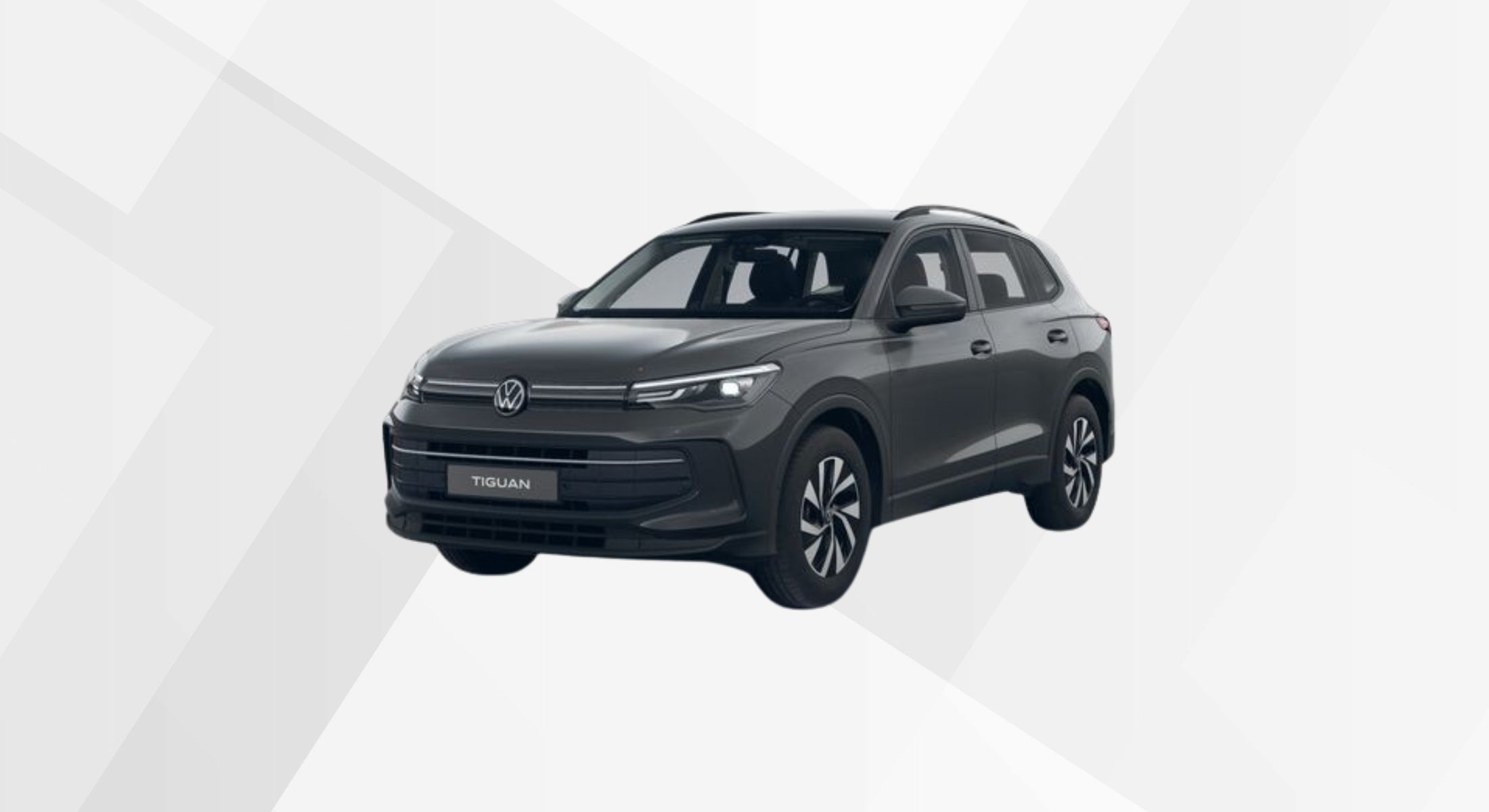 Der VW Tiguan Life in der Farbe Uranograu.