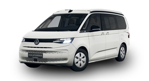 Der VW California eHybrid in Candy-Weiß