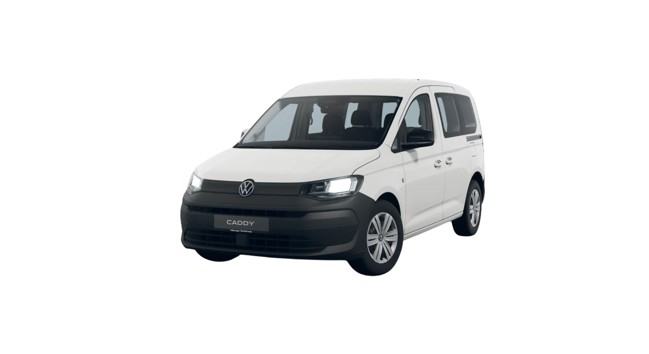 VW Caddy Trend in Candy-Weiß