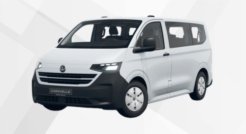Die neue VW Caravelle in Clear-White