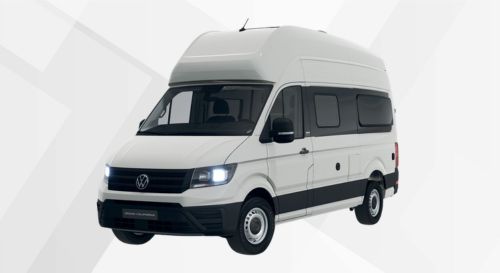 Der VW Grand California in Candy-Weiß