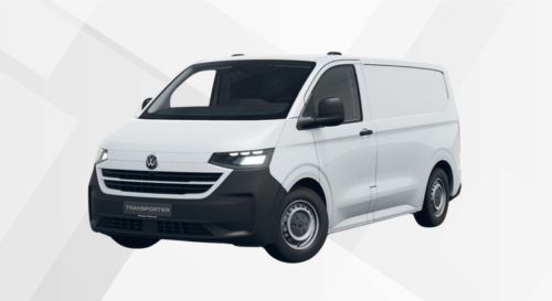 Der neue VW e-Transporter Kastenwagen in Clear White