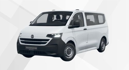 Der neue VW e-Transporter Kombi in Clear White