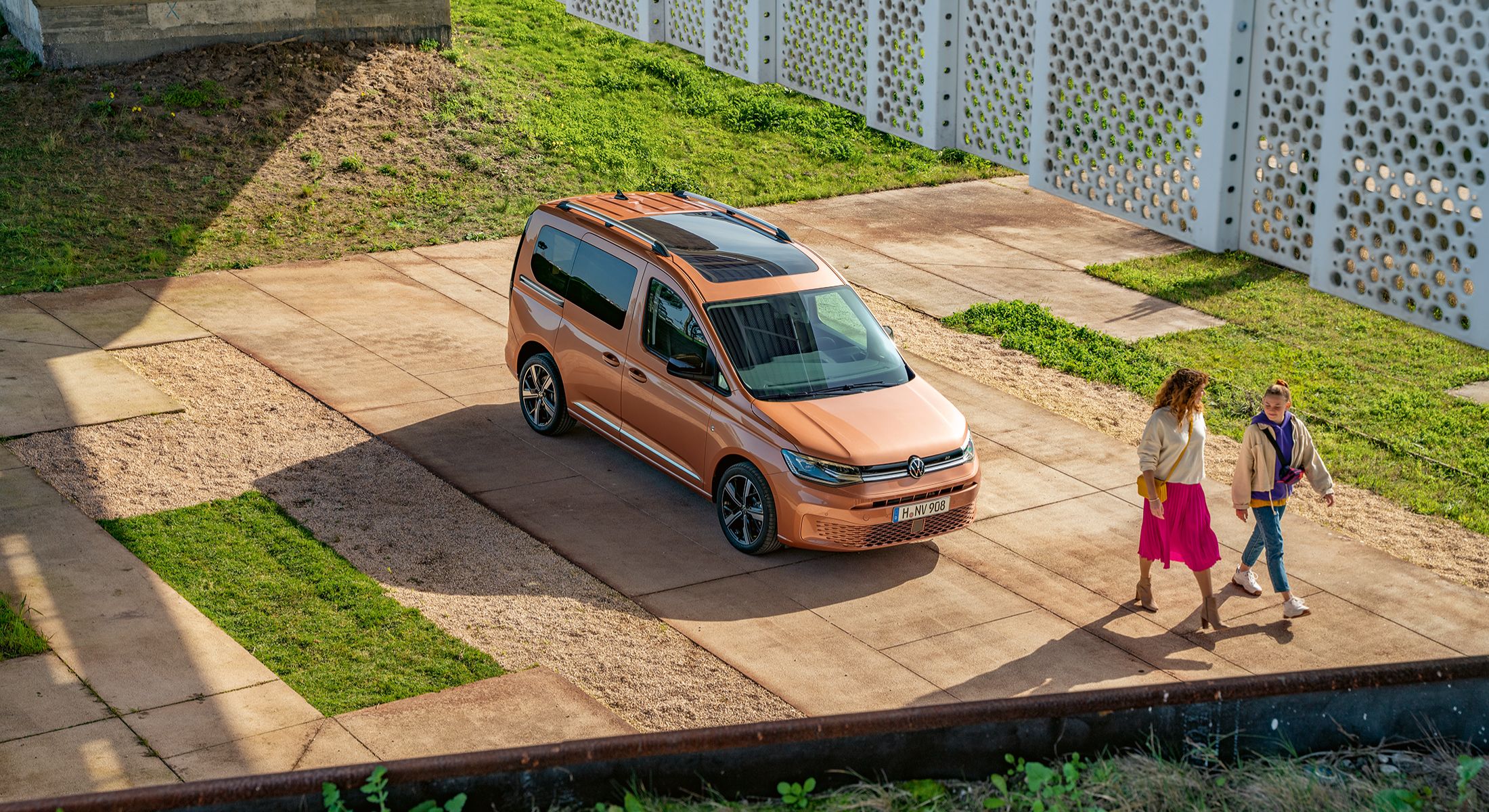 Der VW Caddy 5-Sitzer