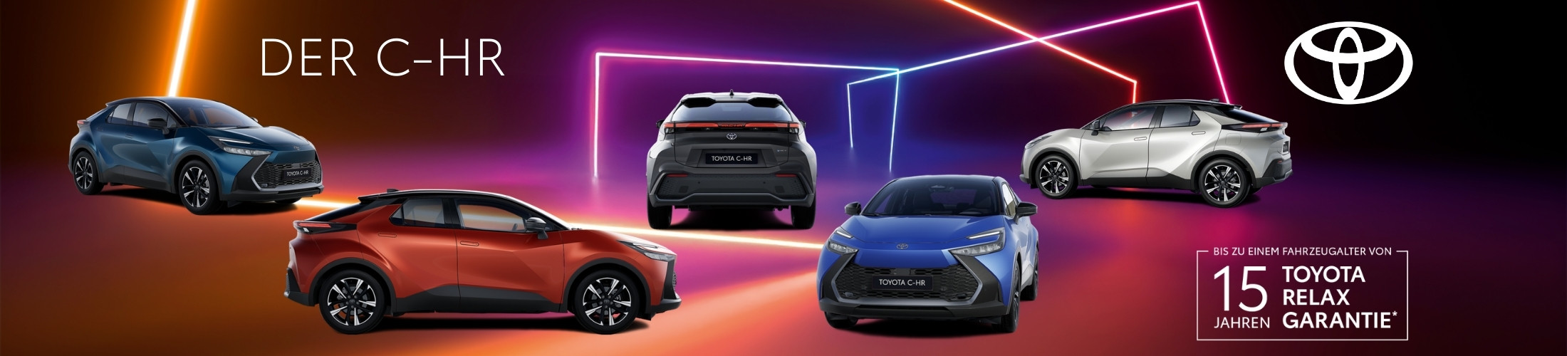 Seitenansicht eines Toyota C-HR