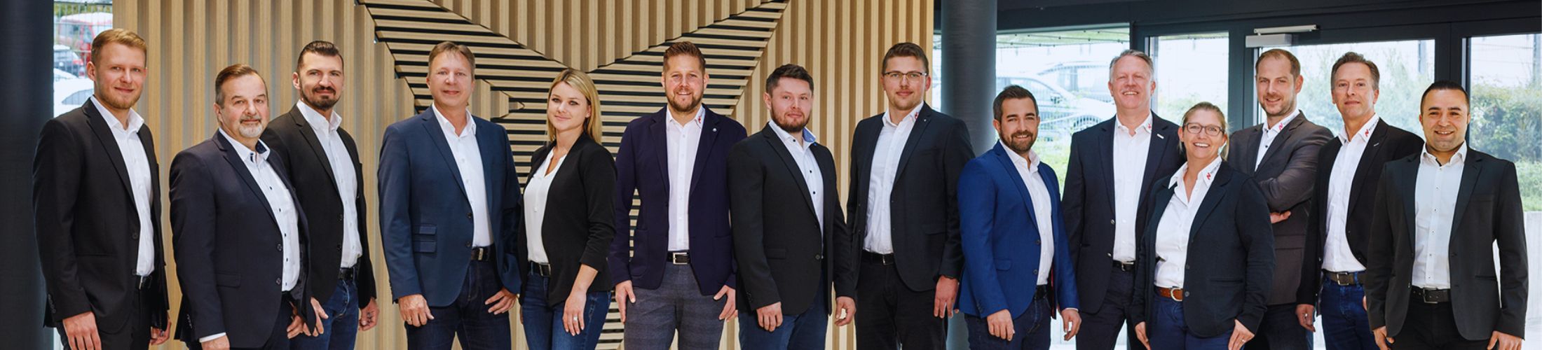 Ein Gruppenfoto unseres Gewerbekundenteams