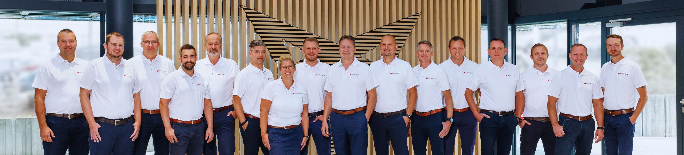 Ein Gruppenfoto unseres Gro&szlig;kundenteams