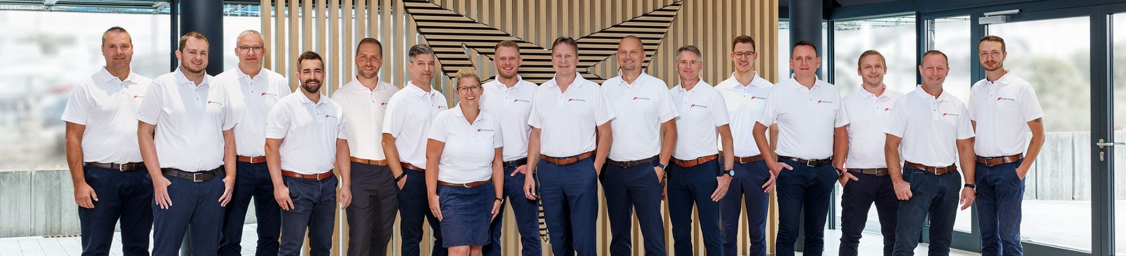 Ein Gruppenfoto unseres Gro&szlig;kundenteams