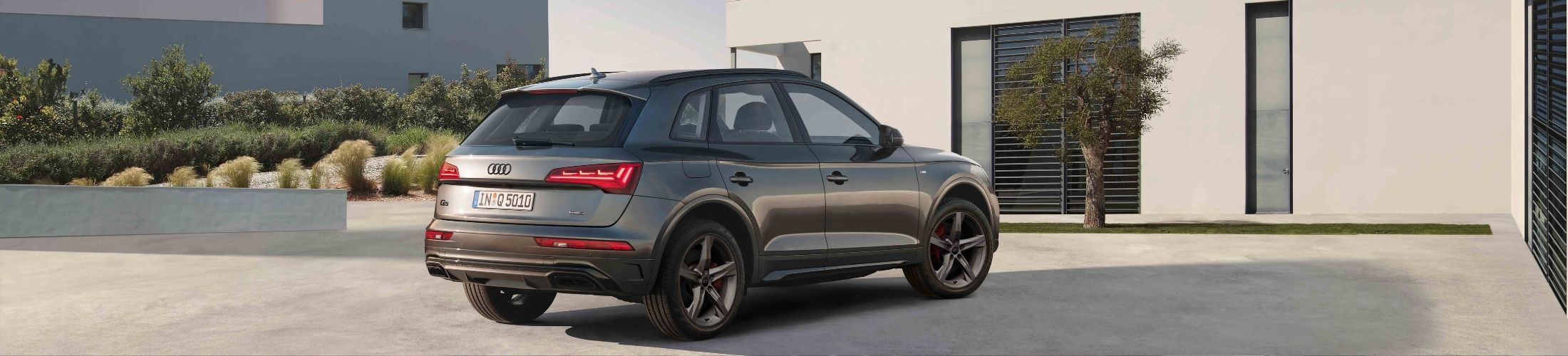 Seitenansicht eines Audi Q5