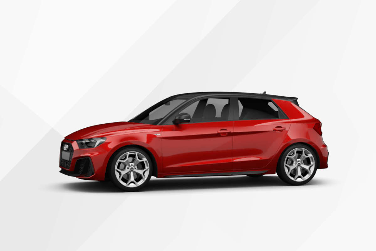 roter Audi A1