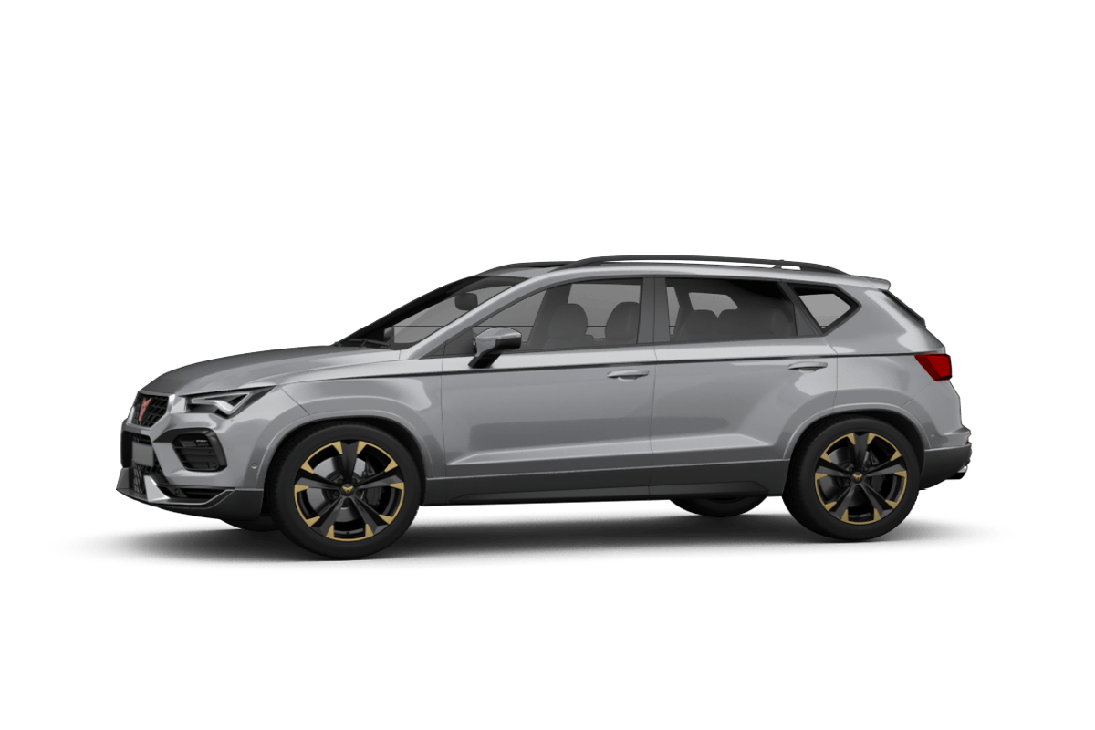 silberner cupra ateca
