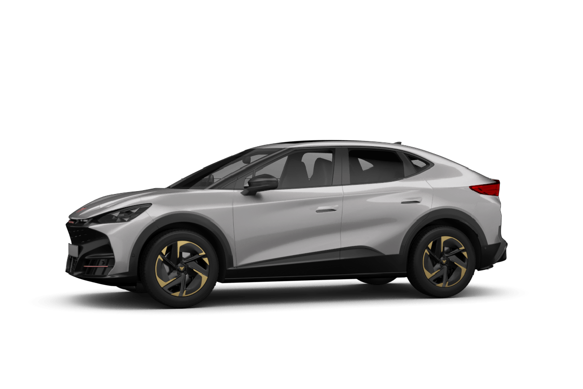 silberner cupra tavascan