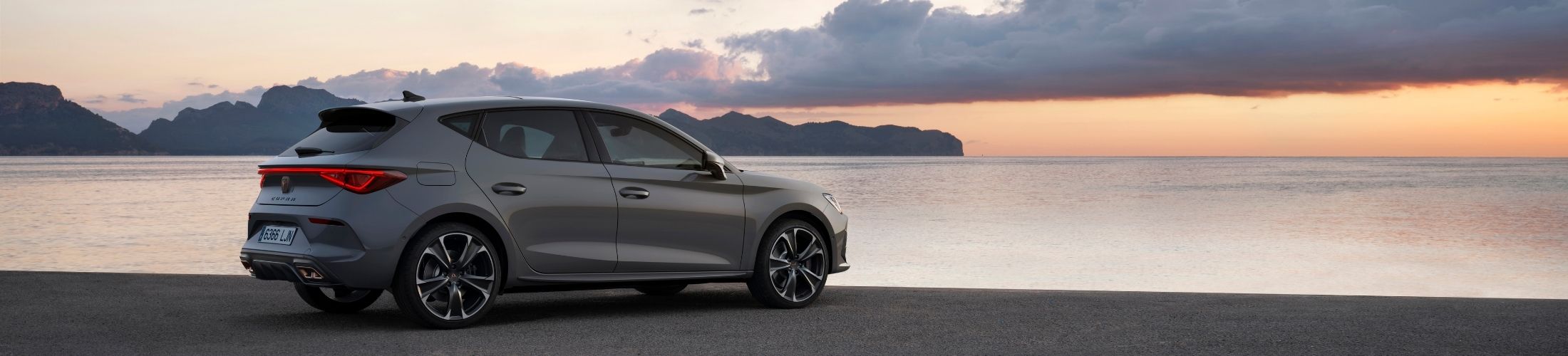 Seitenansicht eines Cupra Leon