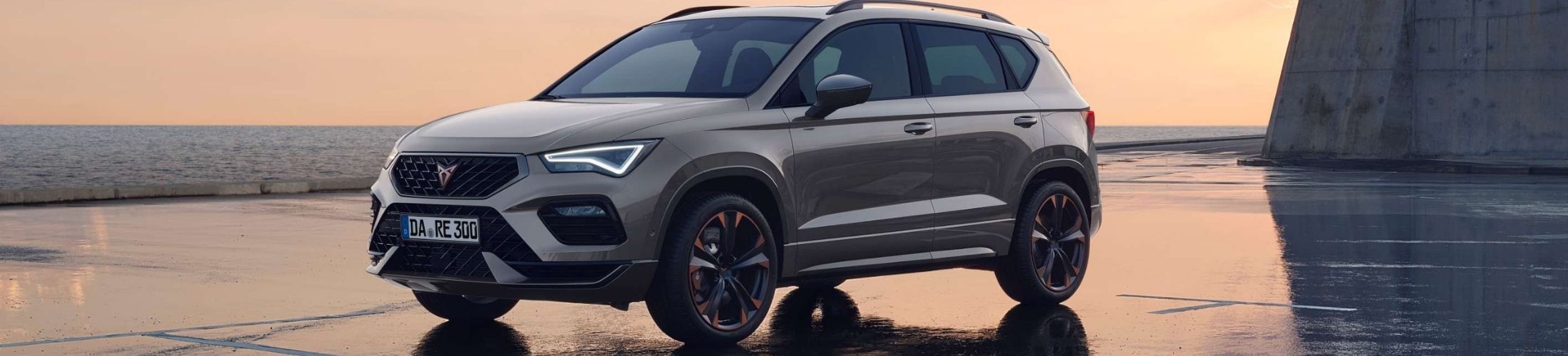Seitenansicht eines Cupra Ateca