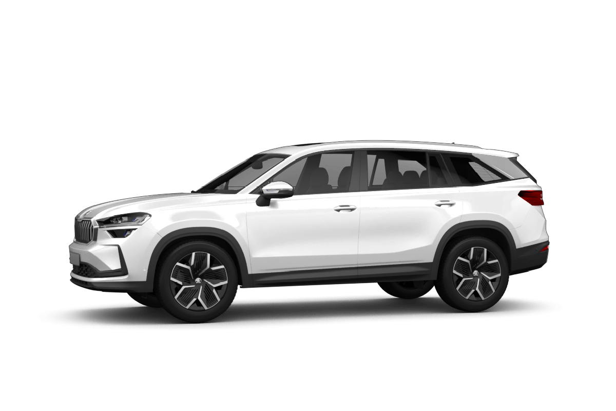 weißer skoda kodiaq