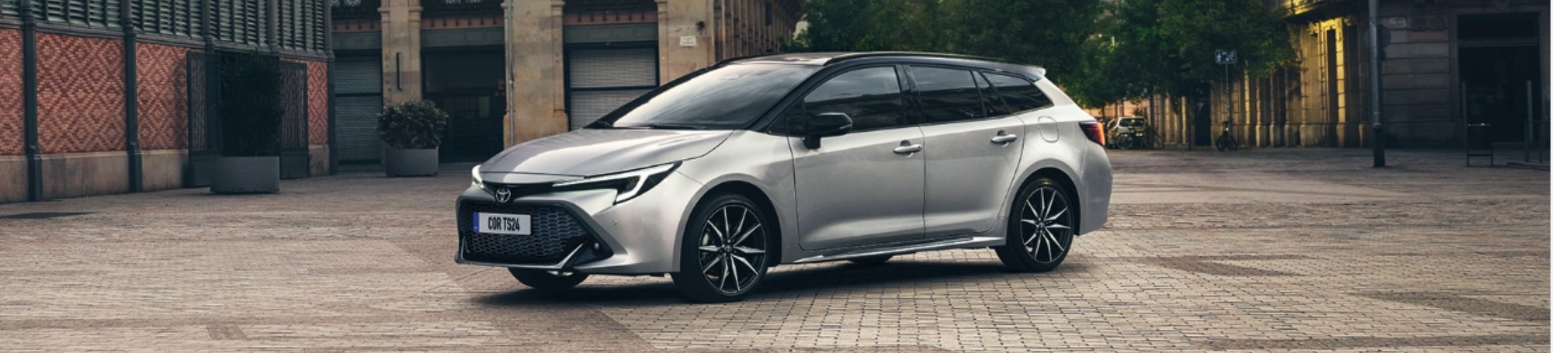 Der Toyota Corolla in der Seitenansicht