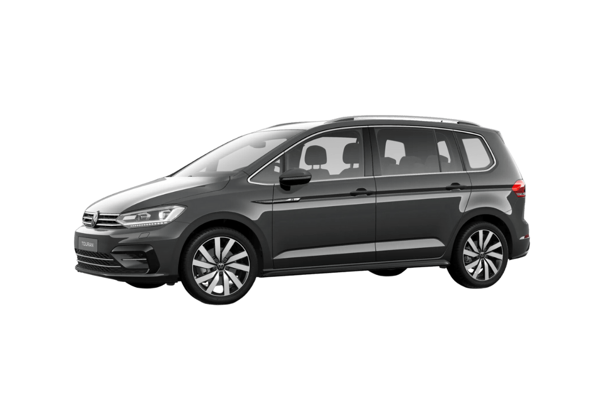 grauer vw touran