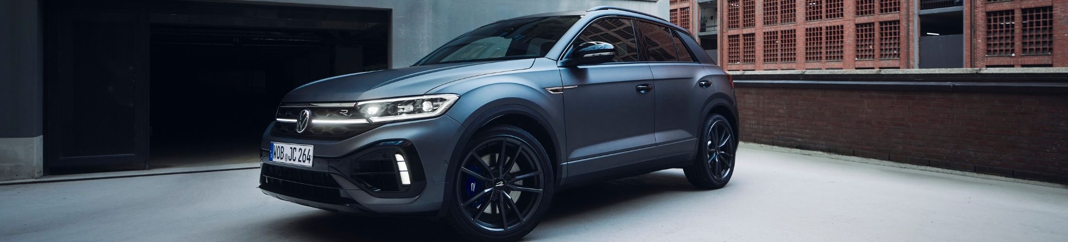 Seitenansicht eines VW T-Roc